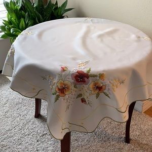 Vintage Table Covering 33” x 33”